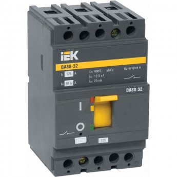 Выключатель автоматический IEK 3Р 32А 25кА ВА 88-32 SVA10-3-0032 Выключатель автоматический IEK 3Р 32А 25кА ВА 88-32 SVA10-3-0032